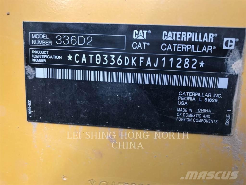 CAT 336D2 Crawler excavators