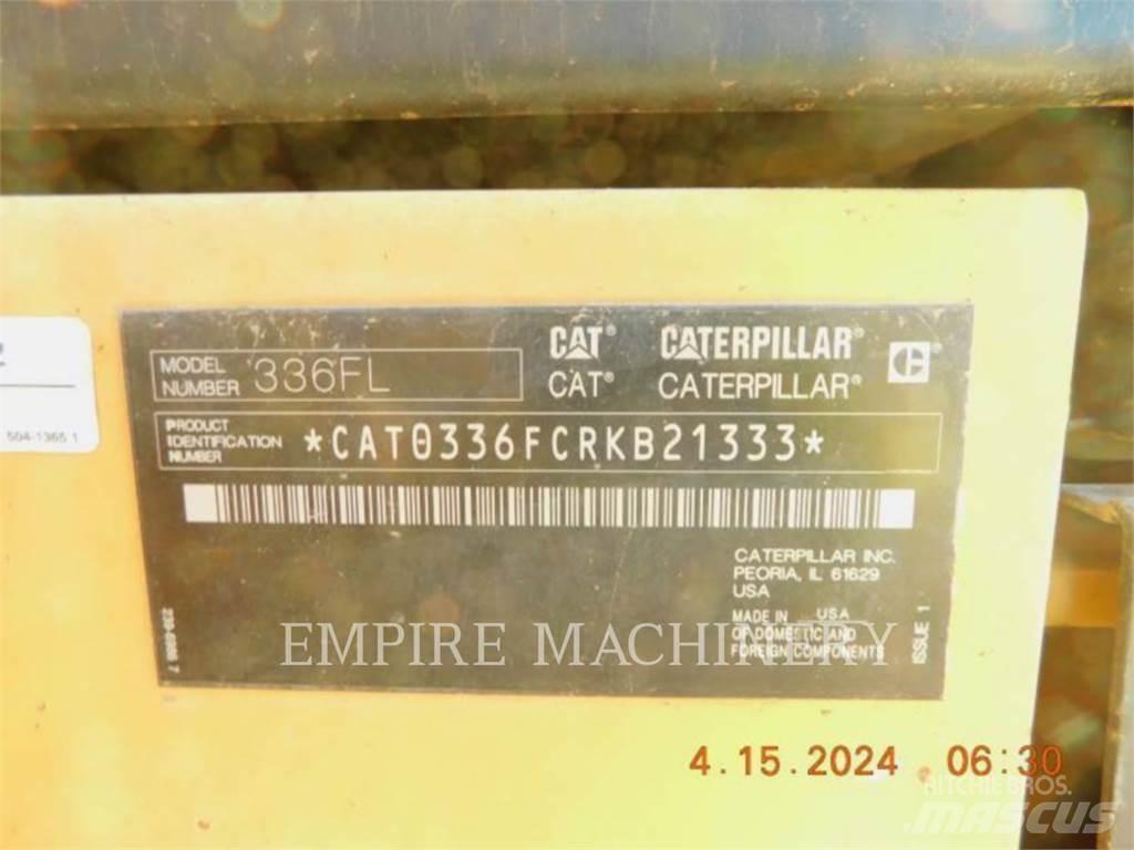 CAT 336FL LR Crawler excavators