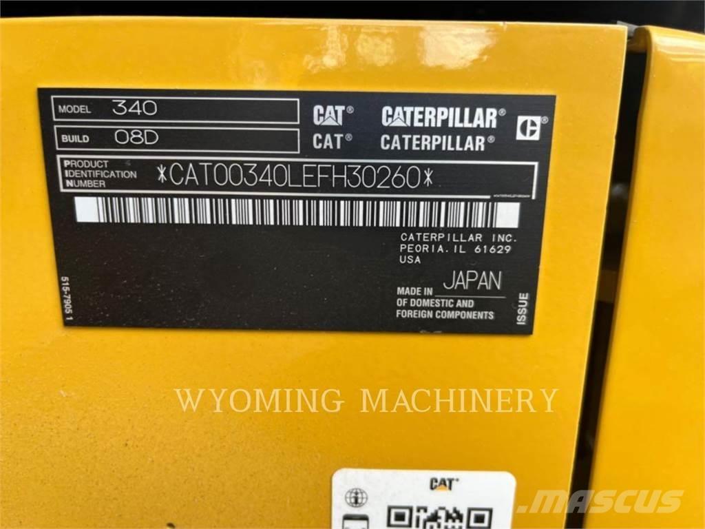 CAT 340 Crawler excavators