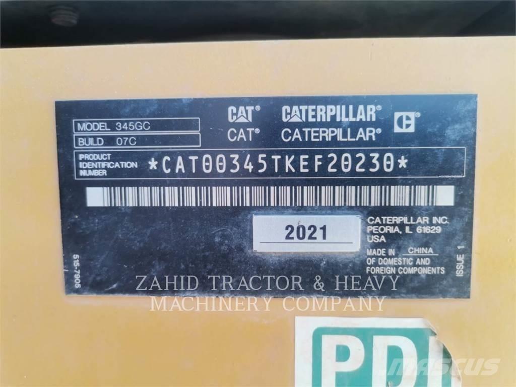 CAT 345-07GC Crawler excavators