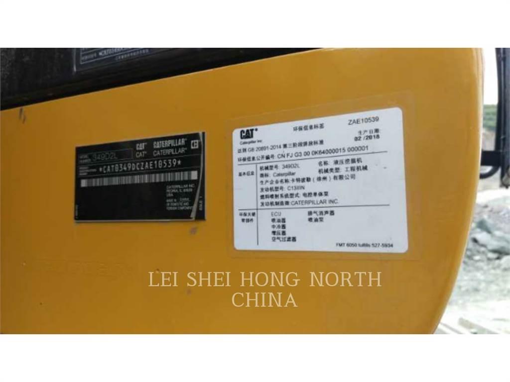 CAT 349D2L Crawler excavators