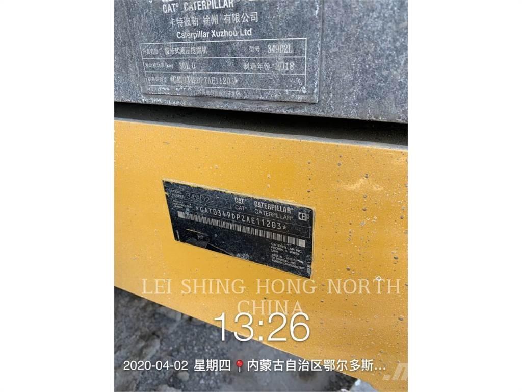 CAT 349D2L Crawler excavators