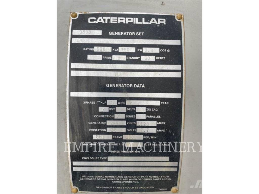 CAT 3508 Diesel Generators