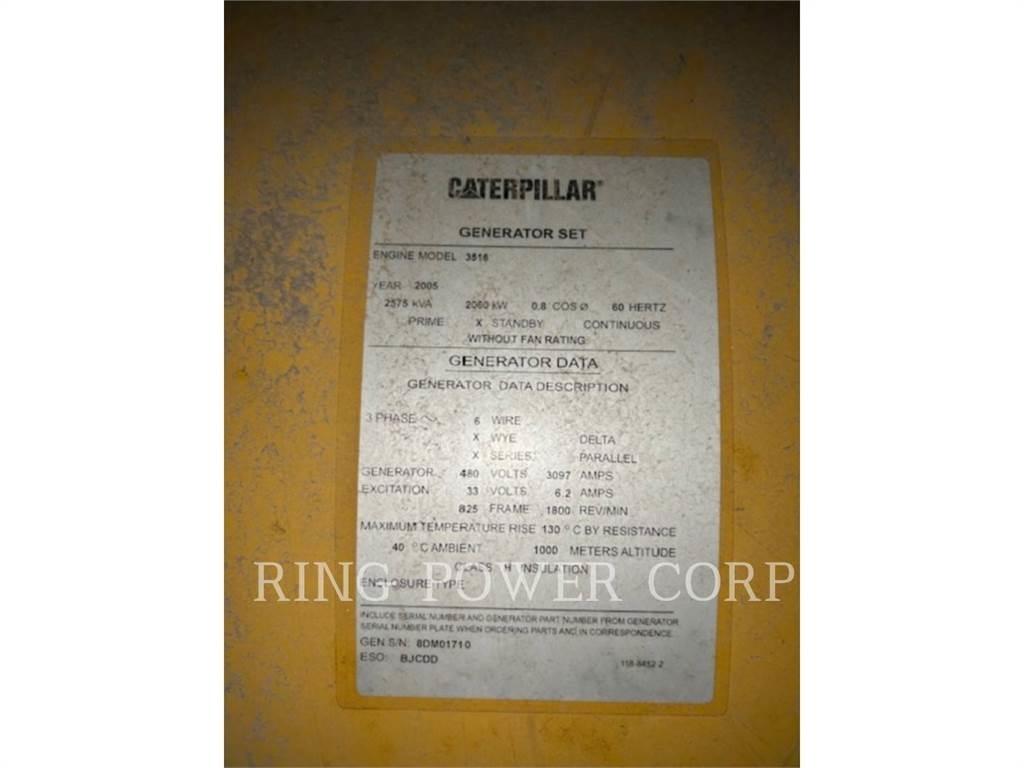 CAT 3516B Diesel Generators