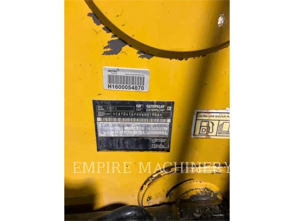 CAT 416F2 4EOP Backhoe