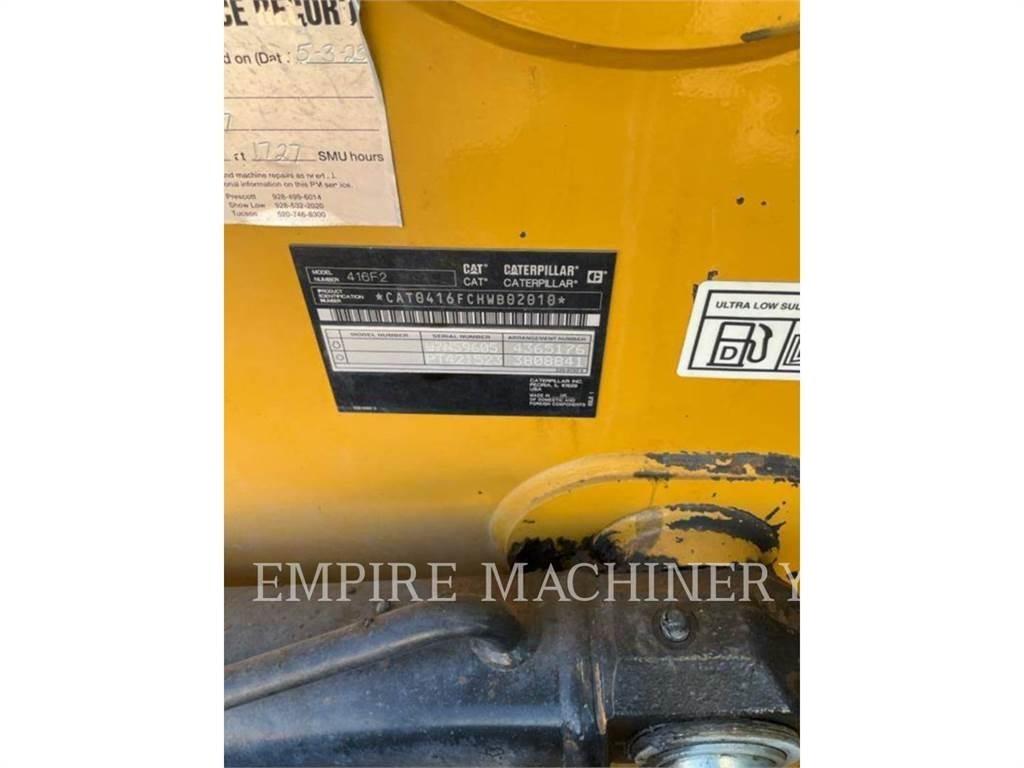 CAT 416F2 4EOP Backhoe