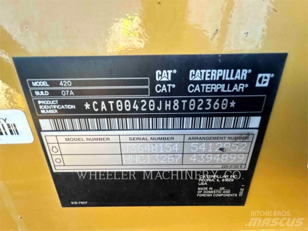 CAT 420 Backhoe