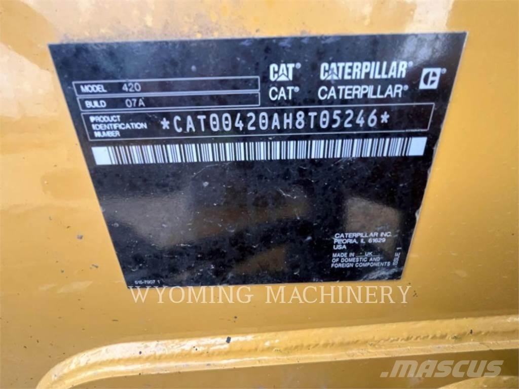 CAT 420 Backhoe
