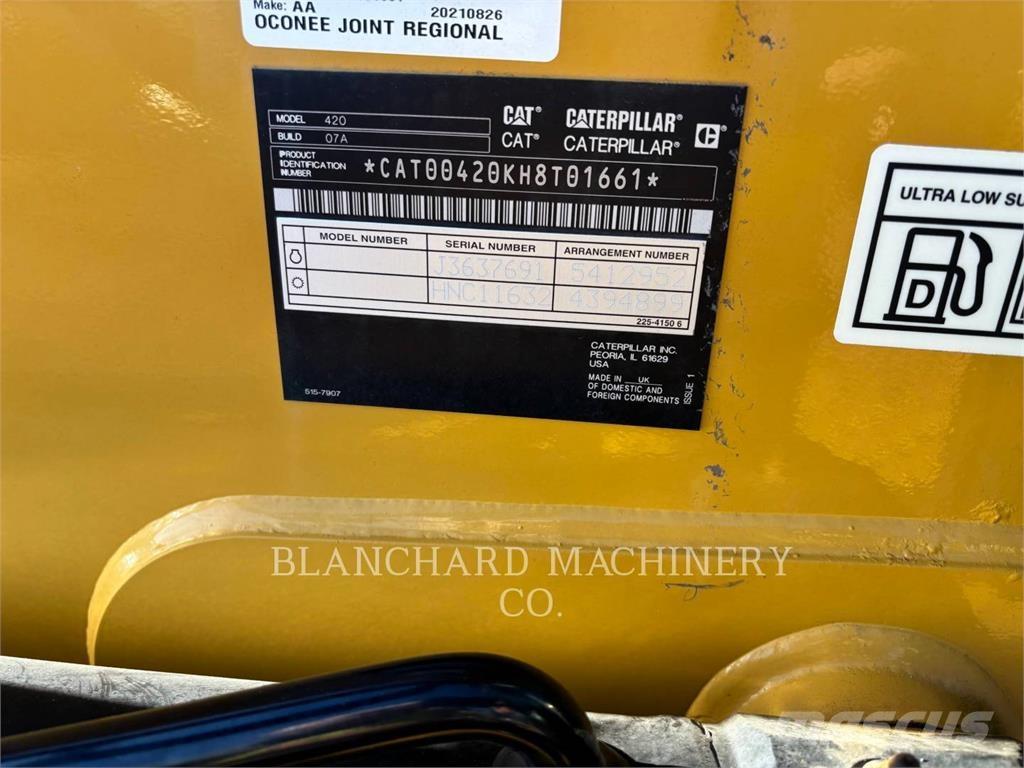 CAT 420 Backhoe