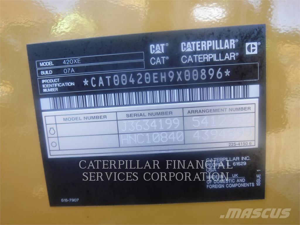 CAT 420-07XE Backhoe
