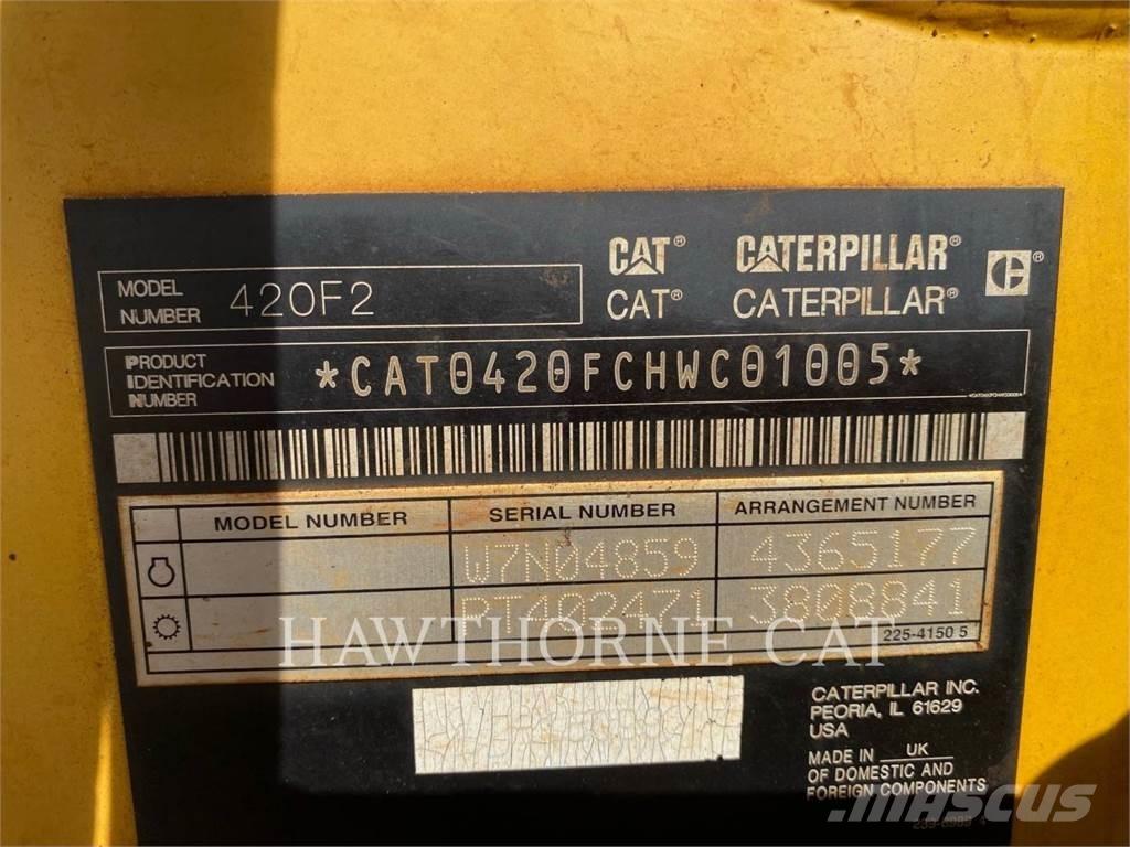 CAT 420F2 Backhoe