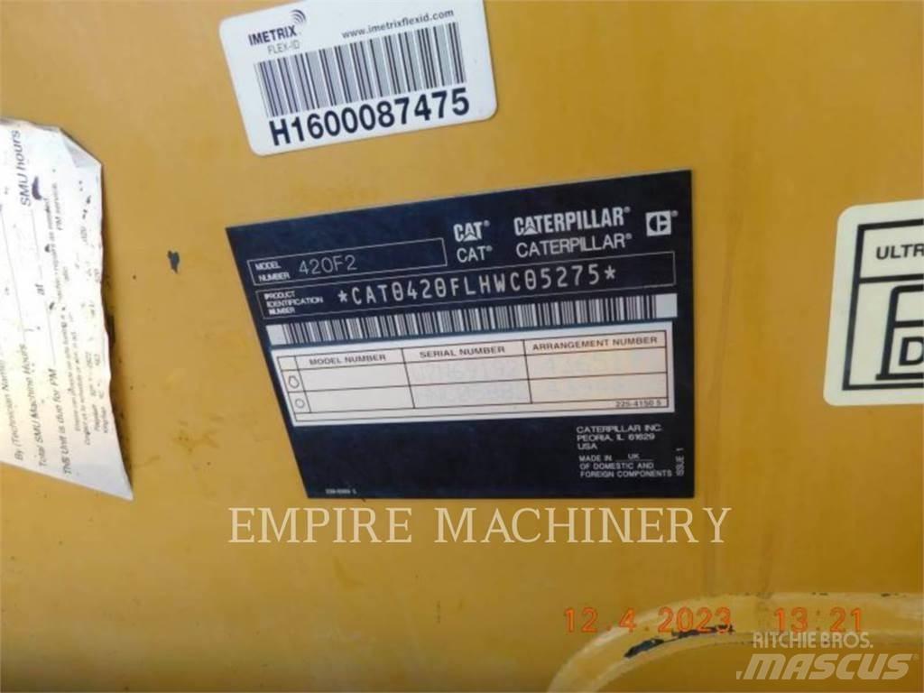 CAT 420F2 4EO Backhoe