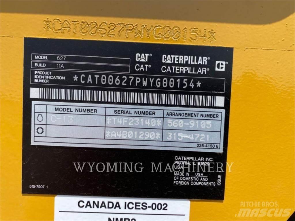 CAT 627 Scrapers