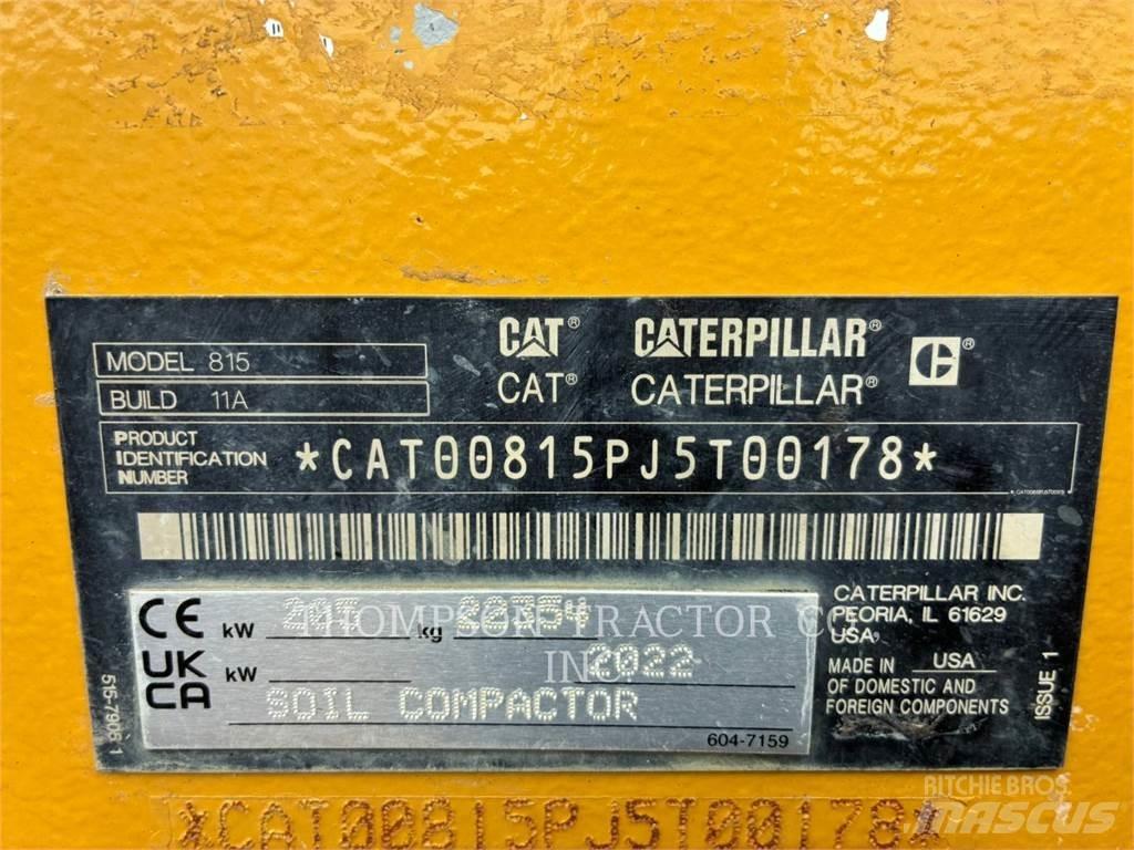 CAT 815 Soil compactors