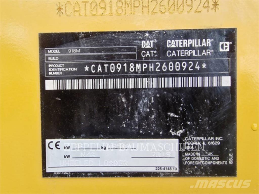 CAT 918M Wheel loaders