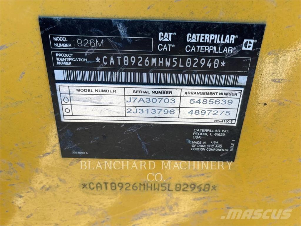 CAT 926M Wheel loaders