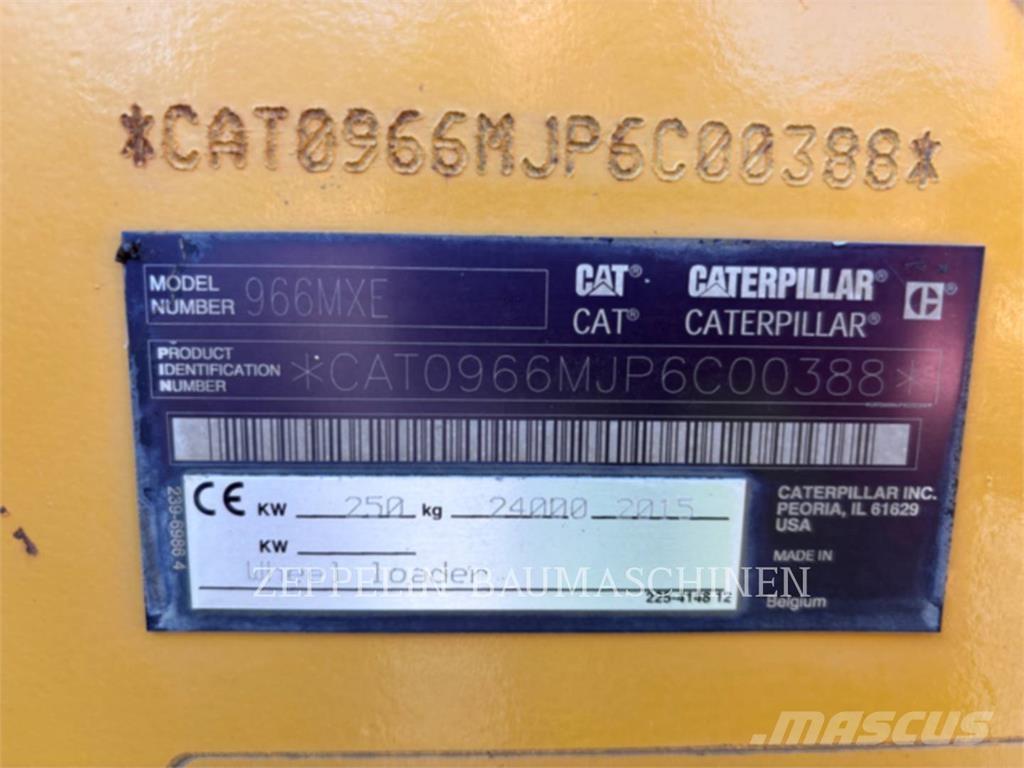 CAT 966MXE Wheel loaders