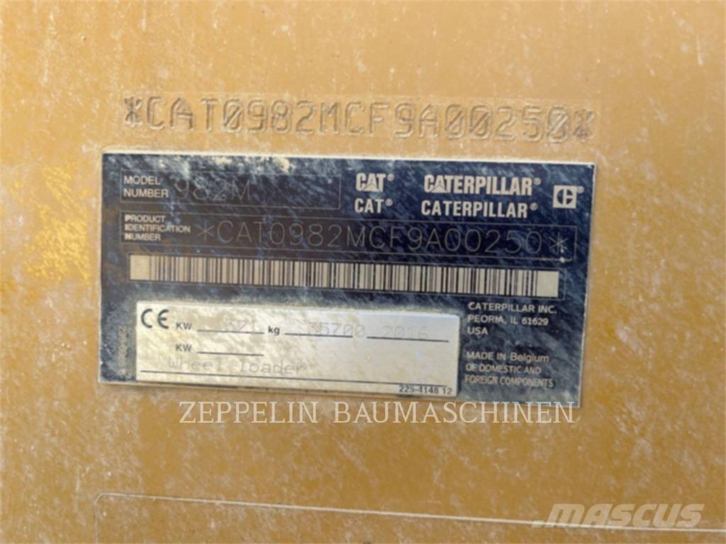 CAT 982M Wheel loaders