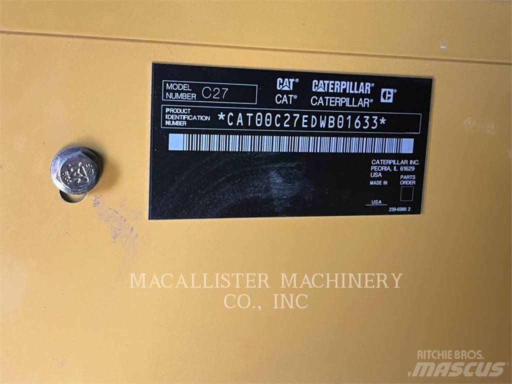 CAT C27 Diesel Generators