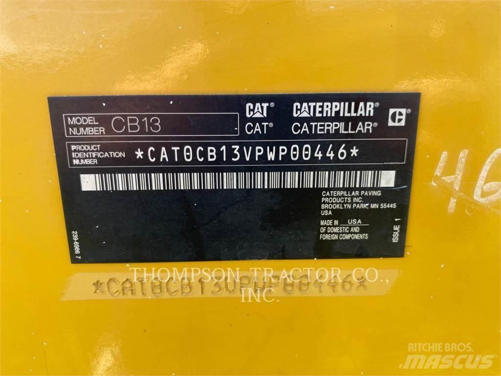 CAT CB13 Twin drum rollers
