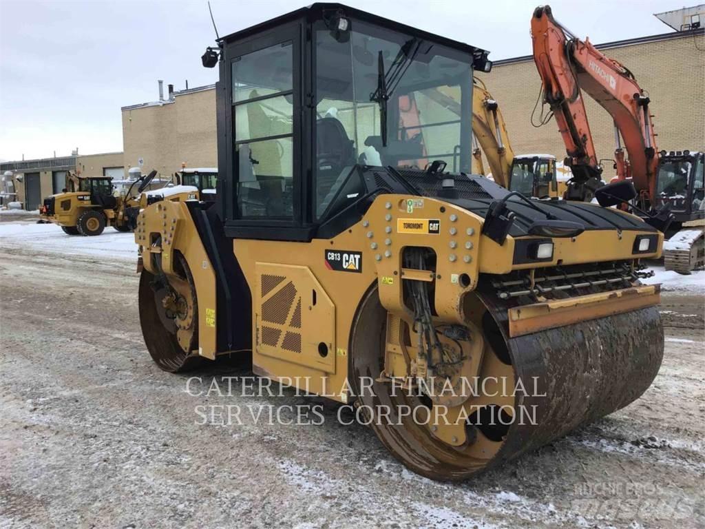 CAT CB13 Twin drum rollers