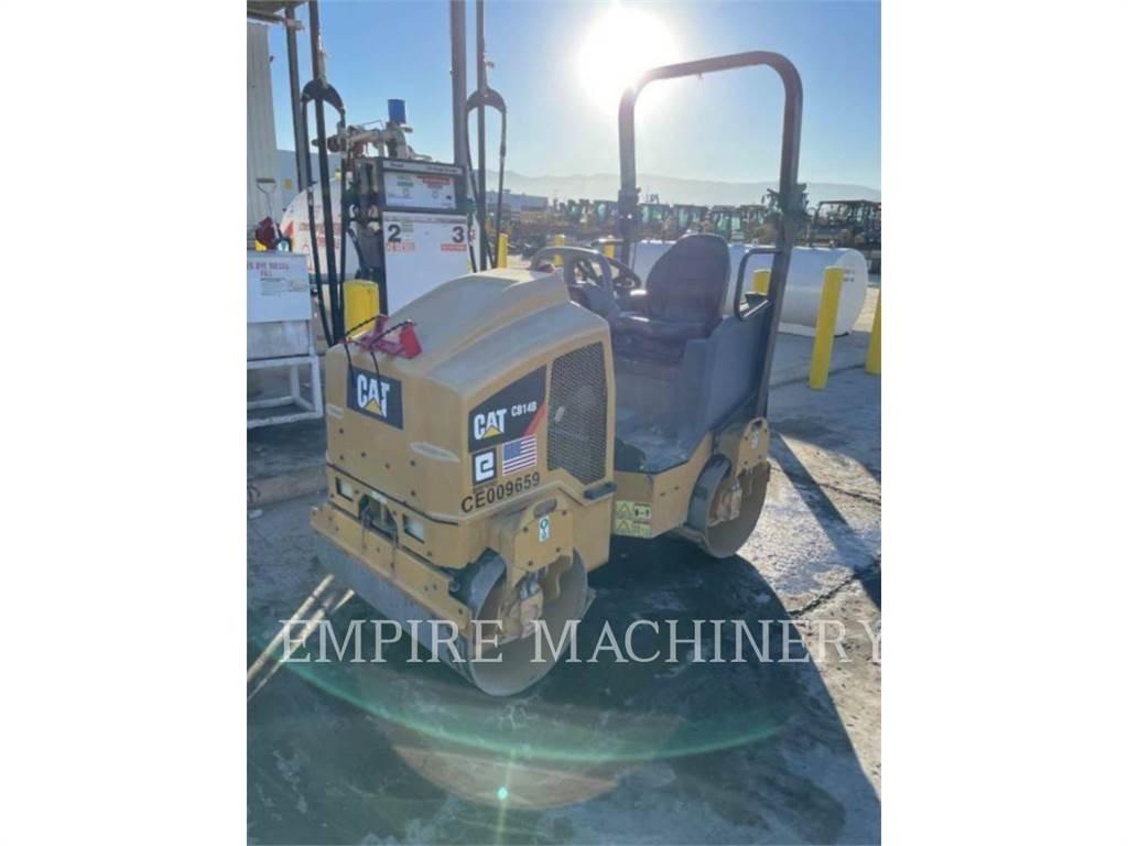 CAT CB14B Twin drum rollers