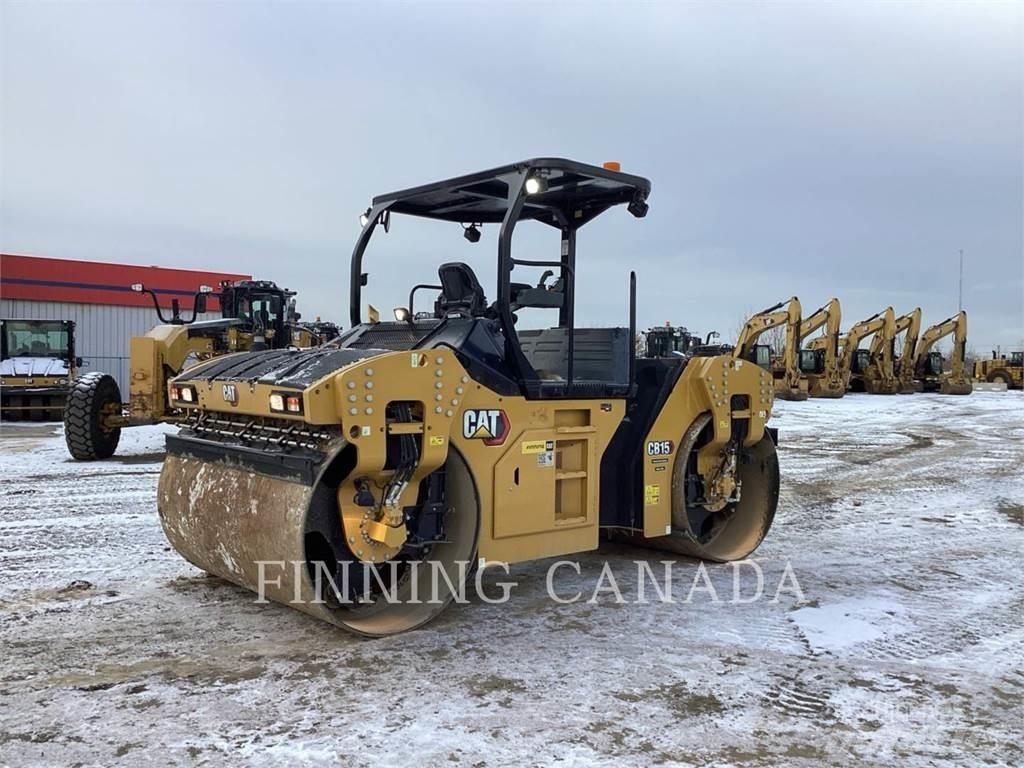 CAT CB15 Twin drum rollers