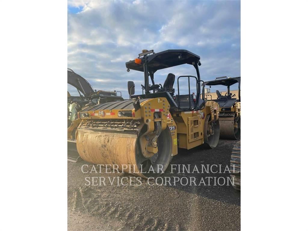 CAT CB15 Twin drum rollers
