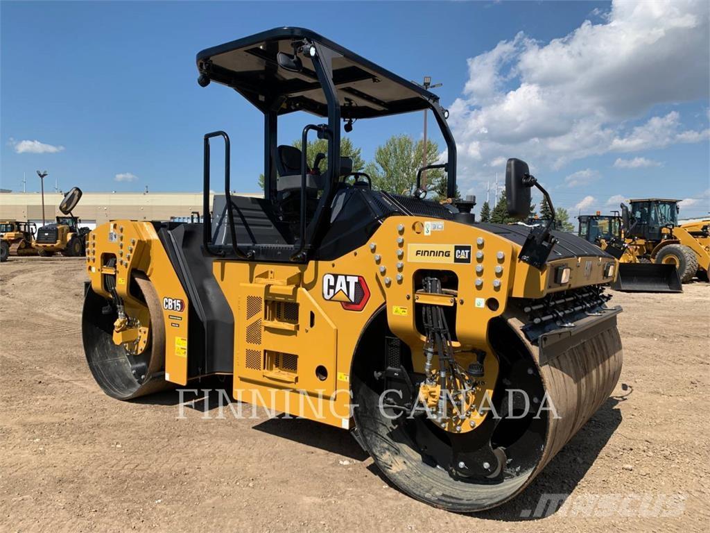 CAT CB15 Twin drum rollers