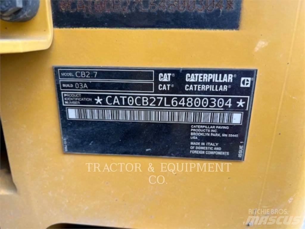 CAT CB2.7 Asphalt pavers