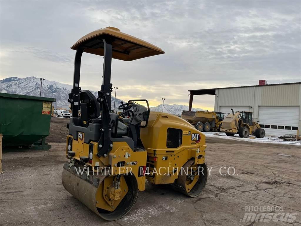 CAT CB2.7 GC Twin drum rollers