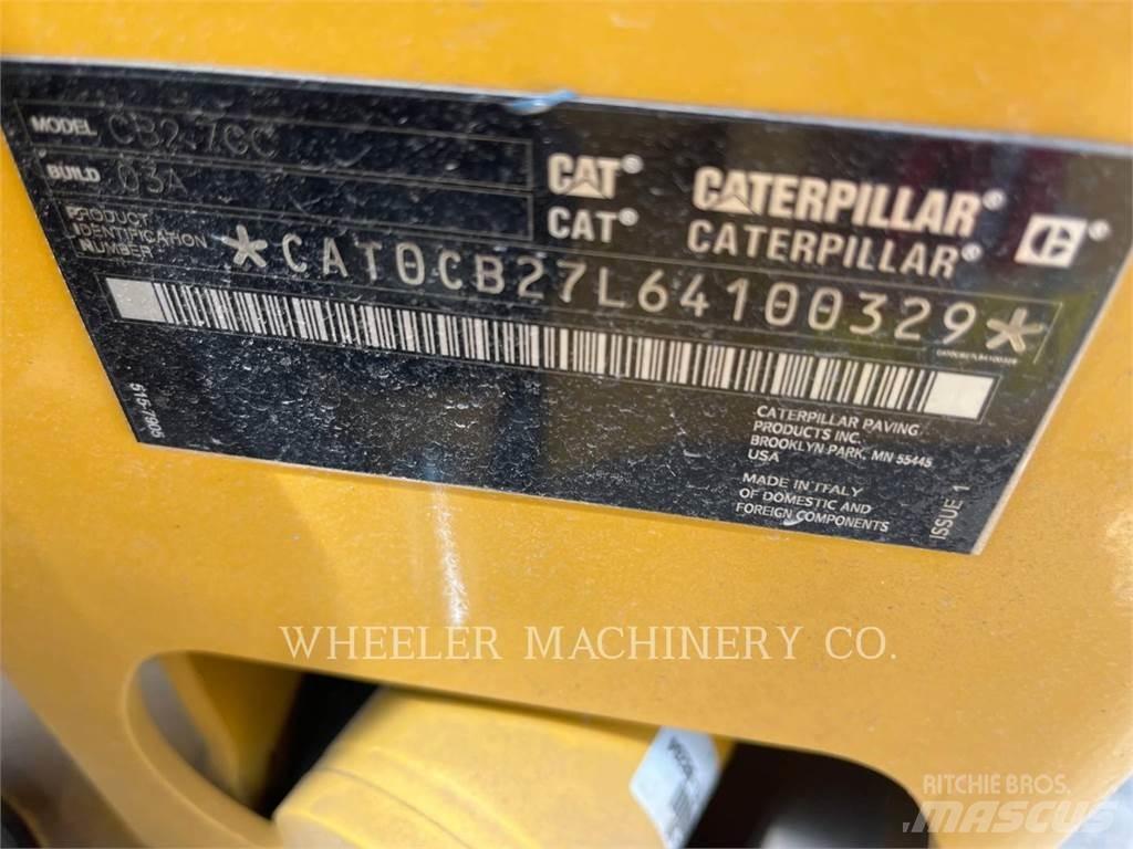 CAT CB2.7 GC Twin drum rollers