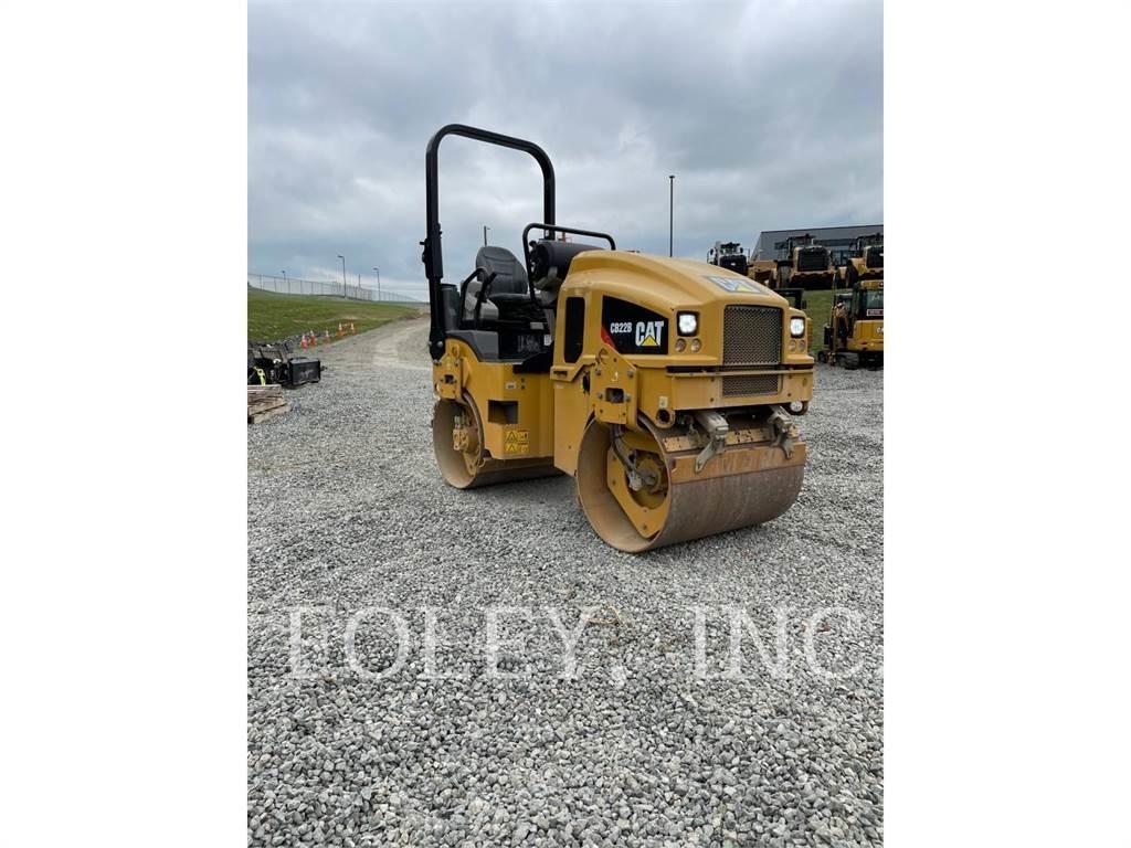 CAT CB22B Twin drum rollers