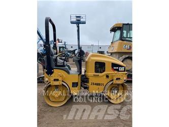 CAT CB24B Twin drum rollers