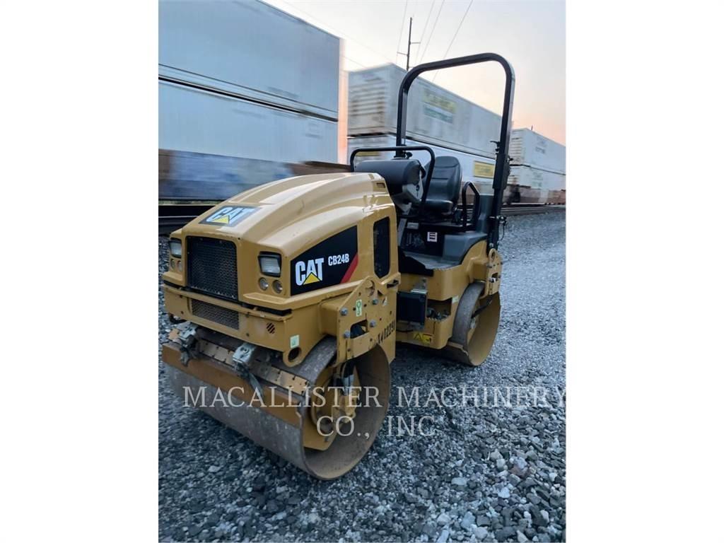 CAT CB24B Twin drum rollers