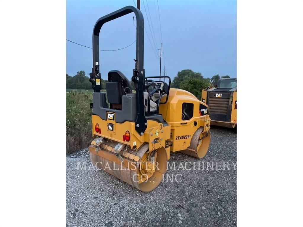 CAT CB24B Twin drum rollers