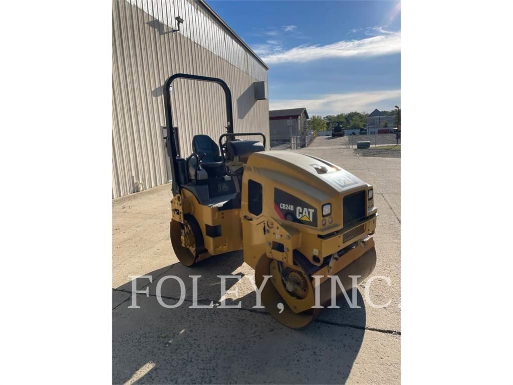 CAT CB24B Twin drum rollers