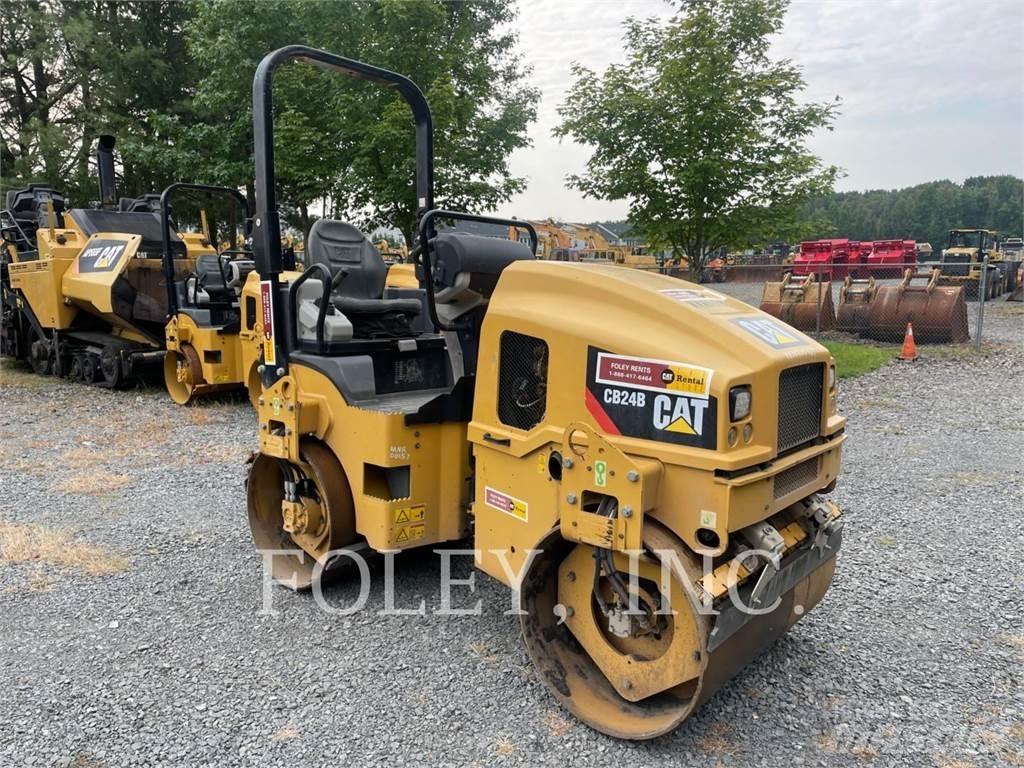 CAT CB24B Twin drum rollers