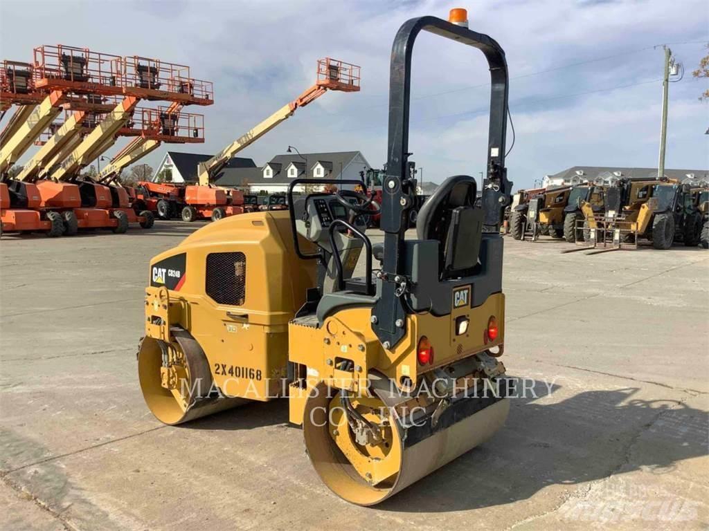 CAT CB24B Twin drum rollers