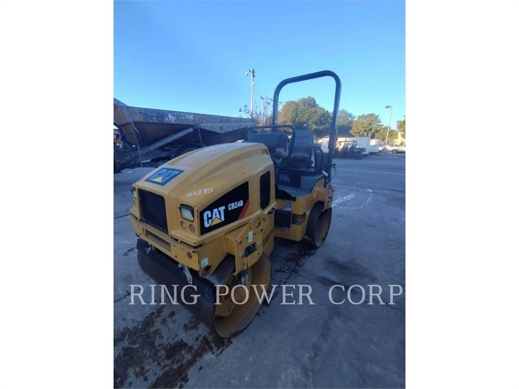 CAT CB24B Twin drum rollers