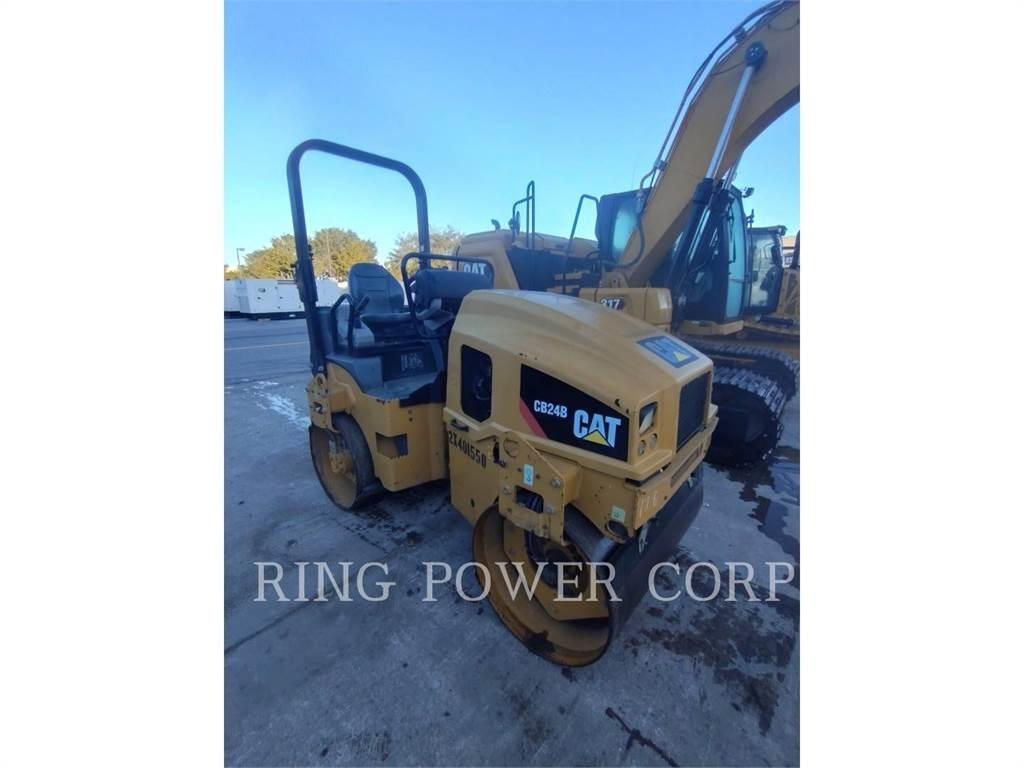 CAT CB24B Twin drum rollers