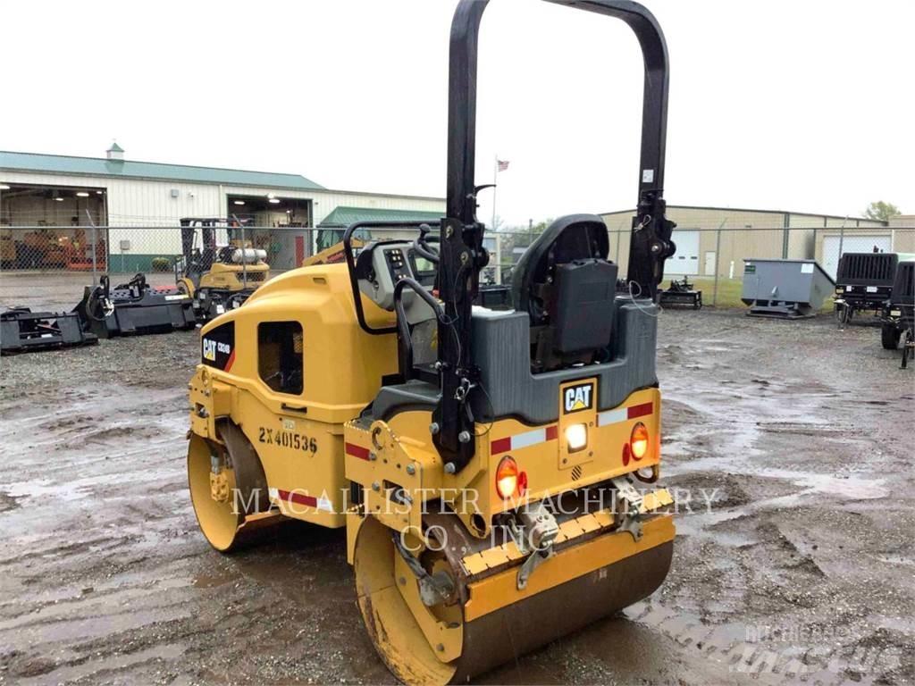 CAT CB24B Twin drum rollers