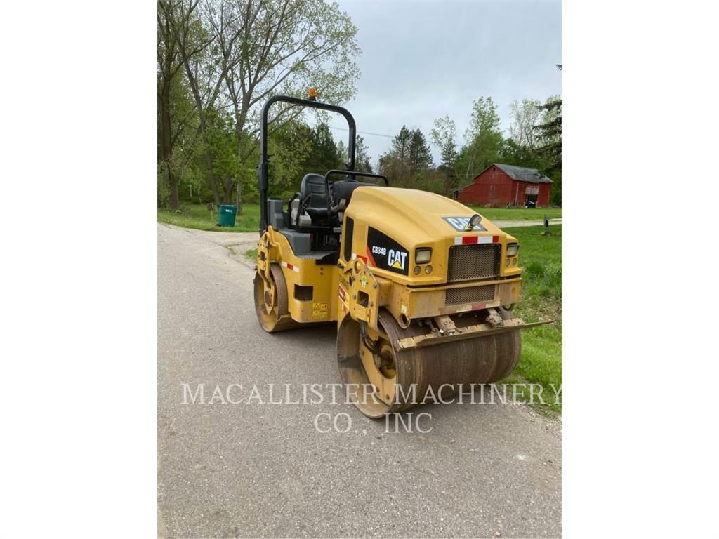CAT CB34B Twin drum rollers