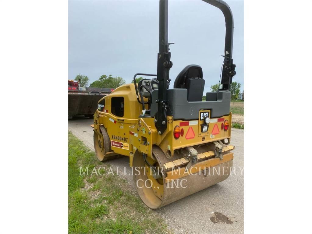 CAT CB34B Twin drum rollers