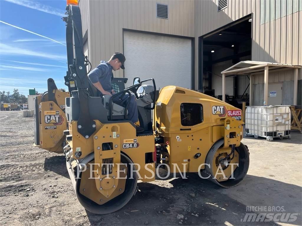 CAT CB4.0 Twin drum rollers