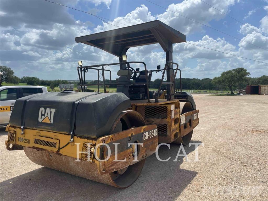 CAT CB634D Twin drum rollers