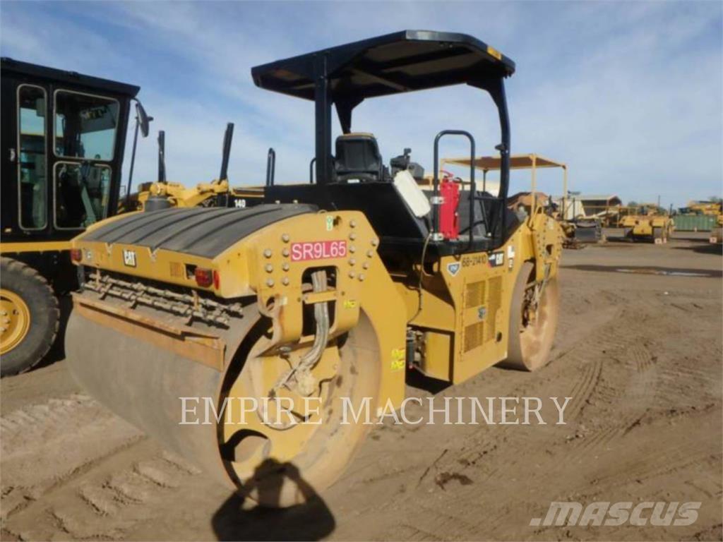 CAT CB66B Twin drum rollers