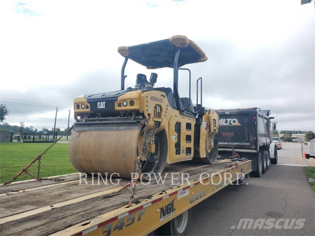 CAT CB7 OSC Twin drum rollers