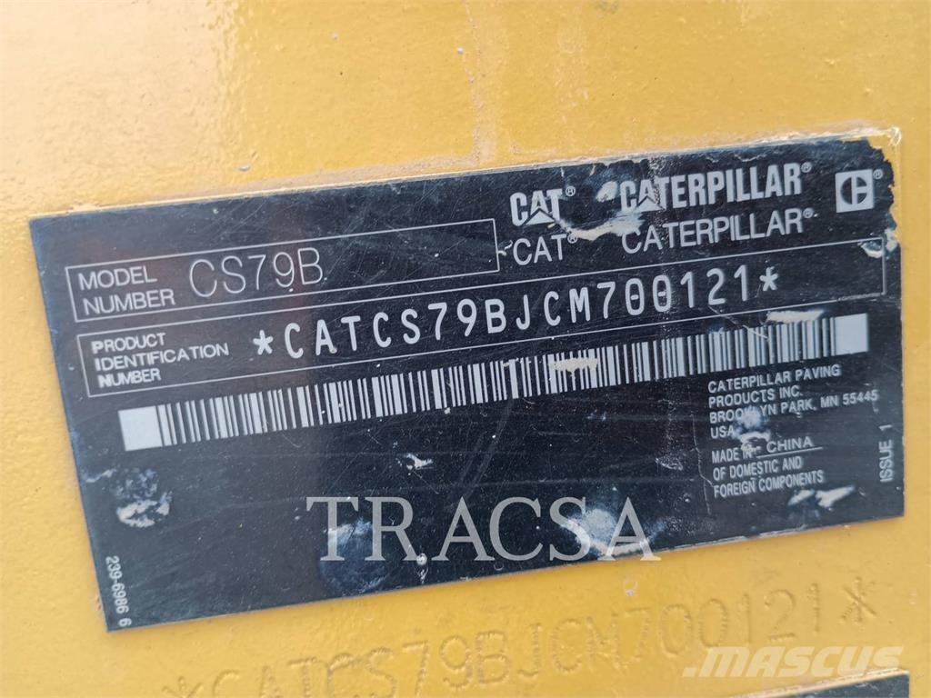 CAT CS 79 B Single drum rollers