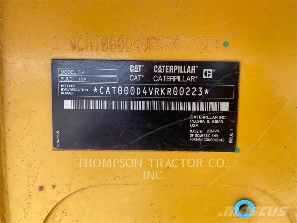 CAT D4 VP Crawler dozers